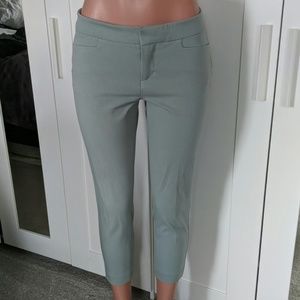 Crosby. Light Green colored capri pant